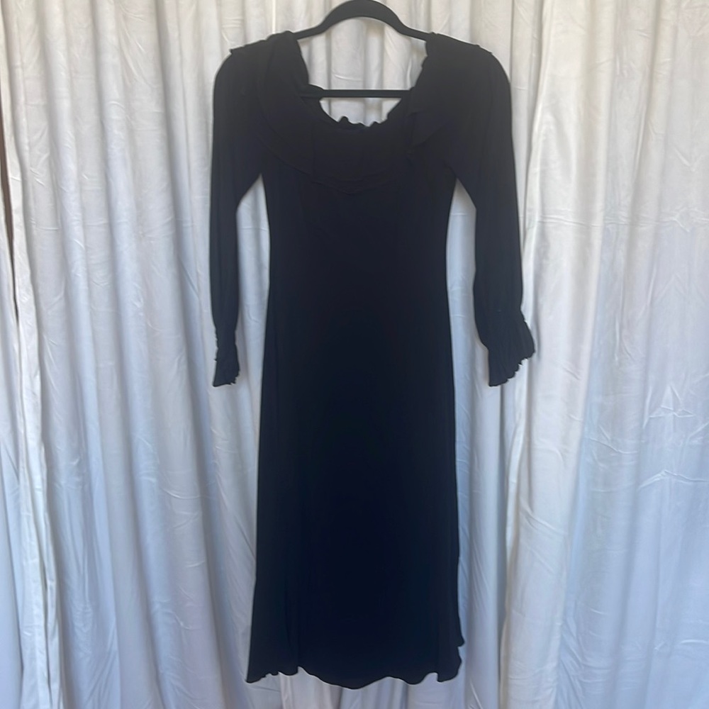 Off the shoulder Spanish dress